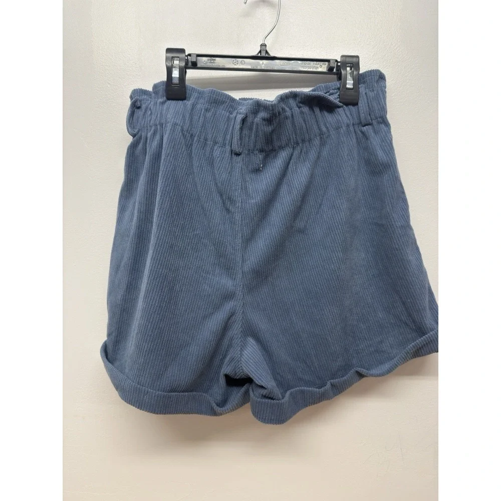 Knotty St Michael's Corduroy Paper bag Waist Mom Shorts‎ High Waist  Medium #52